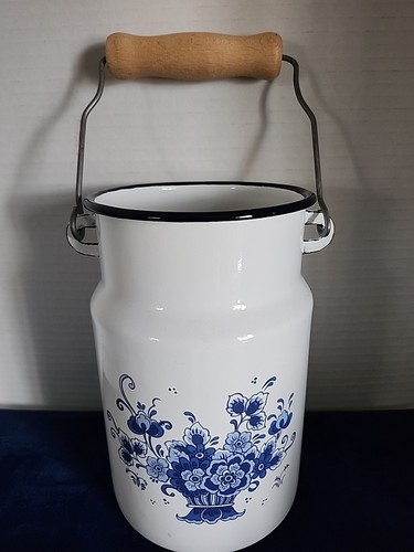 Emalia enamelware milk - enamelware, jug