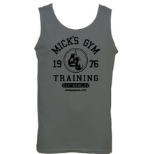Mick's Gym Mens Funny Rocky Movie Vest Balboa Boxing Boxer MMA Training Top
