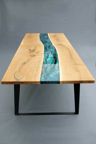 Solid oak live - oak, edge