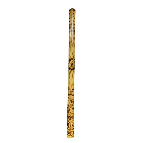Bamboo didgeridoo with burnt - bamboo,
