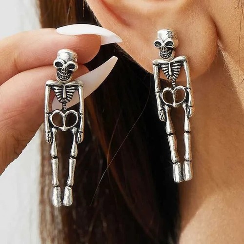 Skeleton drop earrings for - skeleton,