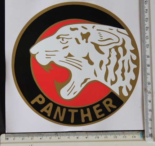 Panther motorcycle sticker - panther,