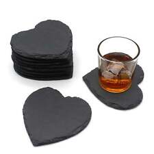 Slate Coasters Set Heart Bulk