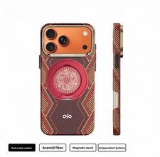 Iphone17pro/promax phone case Pioneering 3D technology made with Kevlar magnetic