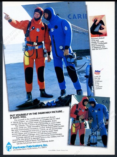 1983 parkway unisuit deep - deep, sea