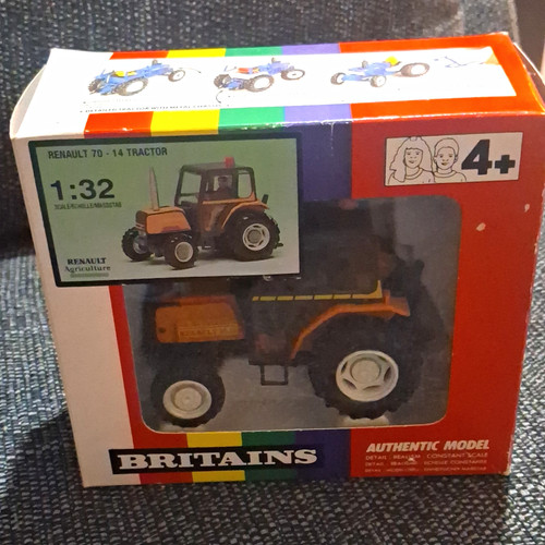 Britains renault tractor - britains,