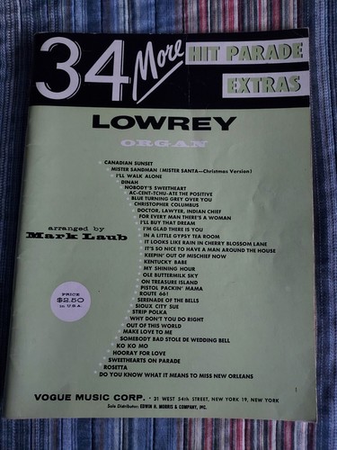 More hit parade extras - 34,