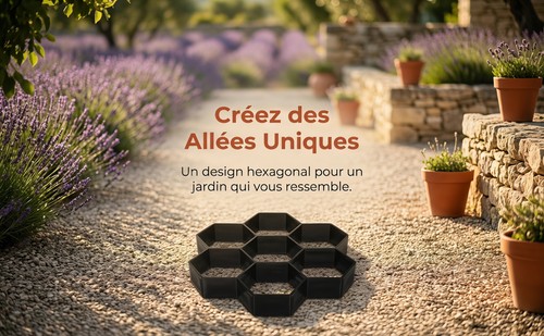 Floor tile mould garden mold - tile,