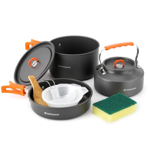 Odoland camping cookware - cookware, set