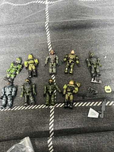 Halo mega bloks figure bundle - bloks,