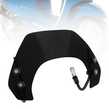 Short Motorcycle Windshield WindScreen fit for Vespa Sprint 150 2016-2023