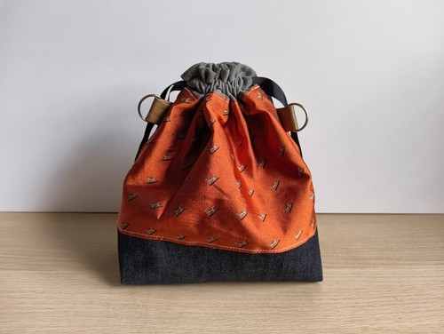 New handmade orange dog - new,