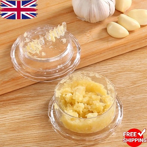 Manual garlic press chopper - garlic,
