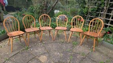 6x Vintage Ercol Windsor Model