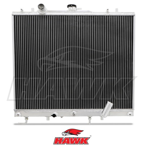 High flow alloy radiator for - flow,