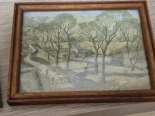 framed print of the painting
