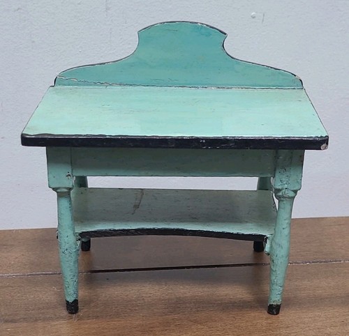 Antique dollhouse table - dollhouse,