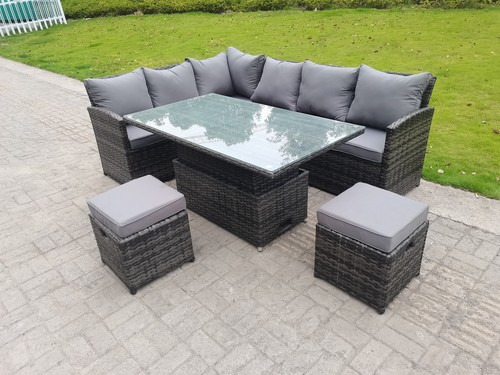 Fimous corner rattan garden - fimous,