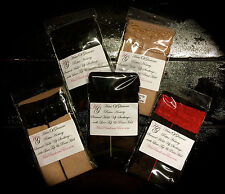 **NEW** 3" Deep Lace-Top Contrast Seam/Point Heel Hold-Up Stockings