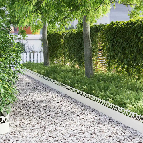 Walplus lawn edging white - walplus,