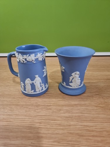 Pair small blue wedgewood - small,