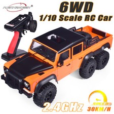 Austar AX-X6 1/10 RC Rock Crawler Car 6x6 30KM/H 2.4Ghz 6WD Remote Control Truck