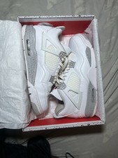 Nike Air Jordan 4 Oreo Men's Size 9 UK