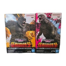 Banpresto Godzilla x Kong 2024 Monsters Roar Attack Godzilla & Kong Figure Set