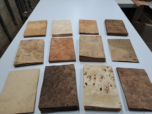 Natural wood burr - burr, veneer