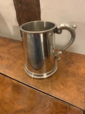 Fabulous Unused English Pewter The Oldham Tankard Made In Sheffield