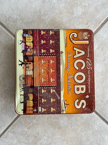 Jacobs 125 years bicuit - , tin