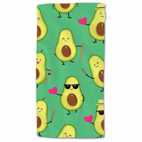 Avocado hand towels soft - avocado,