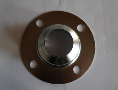 Zinc front wheel dust cover - dust, rh
