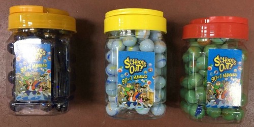 Children jar marbles - jar, of