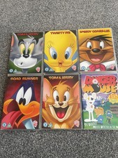 6x Dvd Bundle Classic Collection cartoons . tom & jerry tweety speedy gonzales +