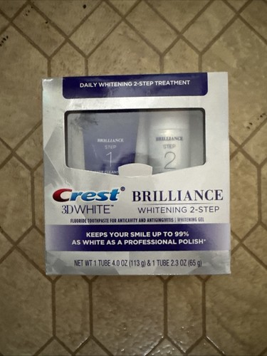 New crest white brilliance - new, 3d