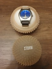 Vintage Storm Vylenet M3 8354 Stainless Steel Bracelet Wrist Watch