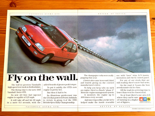 Vauxhall astra gte - gte, frameable
