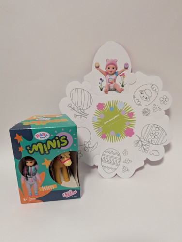 Baby born minis - playset, easter