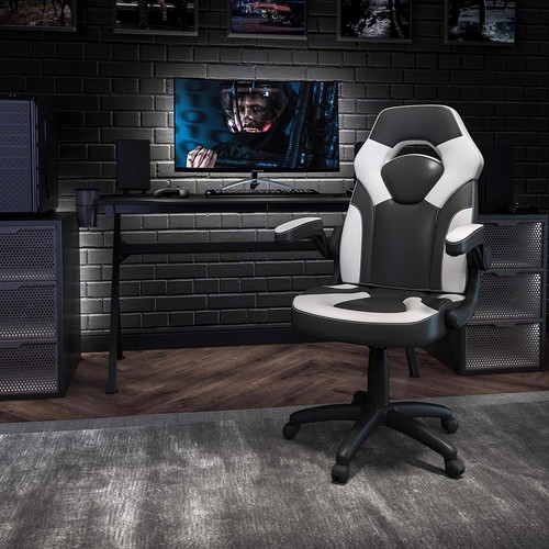 X10 gaming chair white - white, racer