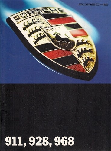 Porsche range 1993 uk - porsche,