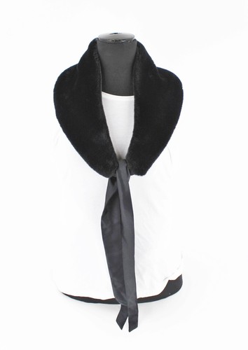 Synthetic fur collar - synthetic, pompous