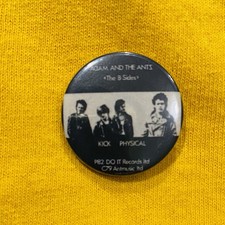 Adam And The Ants 25mm Pin