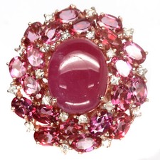 Gemstone 14 X 18 mm. Red Ruby
