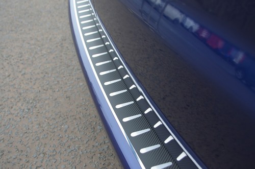 Carbon foiled rear bumper - foiled,