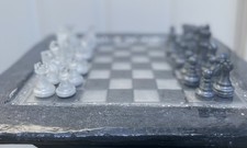 Faux Marble Chess Set