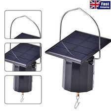 Solar Powered Wind Spinner Solar Motor Garden Hanging Ornament Electric Tools UK
