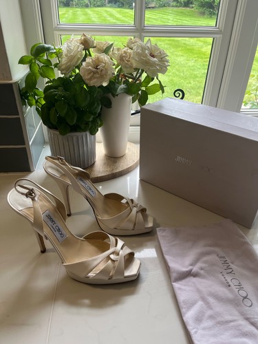 Stunning jimmy choo - , ivory