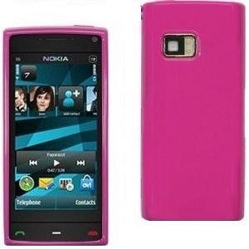 Nokia silicon skin - silicon, clear