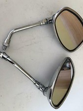 New Pair Chrome Mirrors for ATV, BUGGY, MOTORCYCLE MULE, ETC, QUAD 10mm thread ,